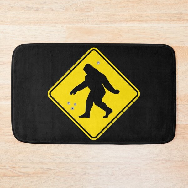 Item preview, Bigfoot Caution Sign designed and sold by XephArtcute.