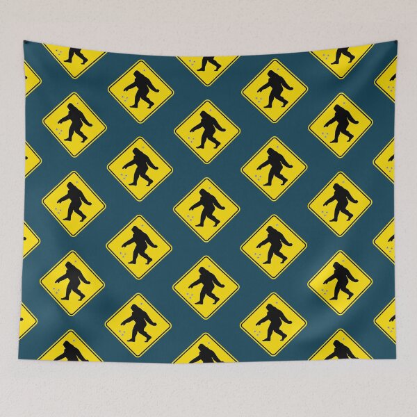 Item preview, Bigfoot Caution Sign designed and sold by XephArtcute.