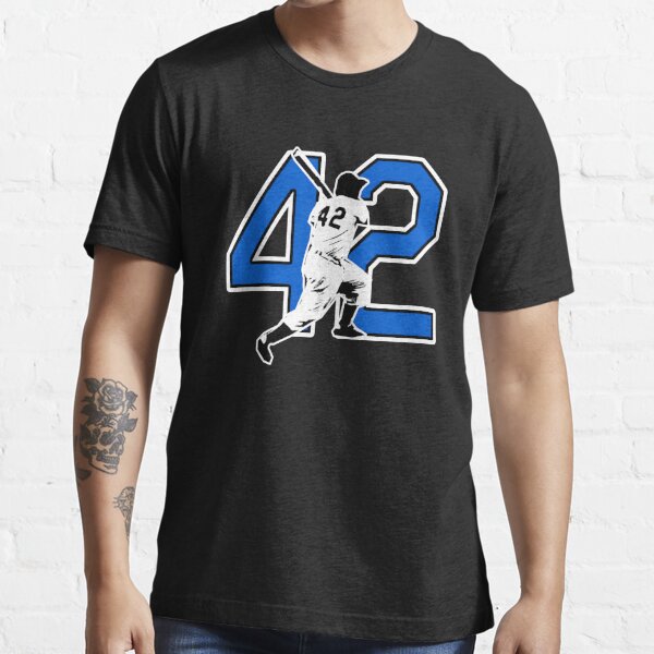 THE VINTAGE BASEBALL NUMBER 42 RETIRED NUMBER BROOKLYN BASEBALL SHIRT, JACKIE  ROBINSON STICKER  Classic T-Shirt for Sale by CityWitty