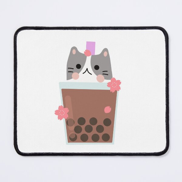 Item preview, Cat boba tea designed and sold by miriart.