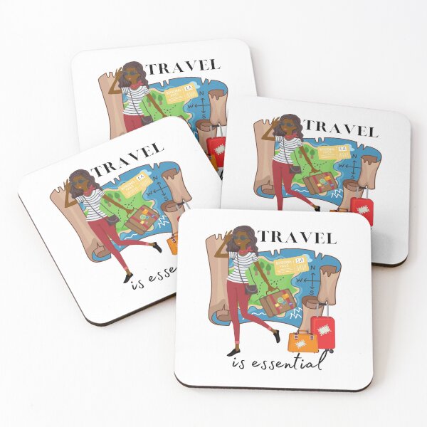 Item preview, Travel is Essential ~ African American  designed and sold by JustaGurli.