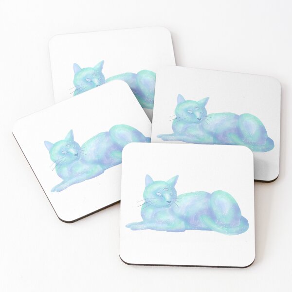 Item preview, Blue Galaxy Cat designed and sold by HavenAlethea.