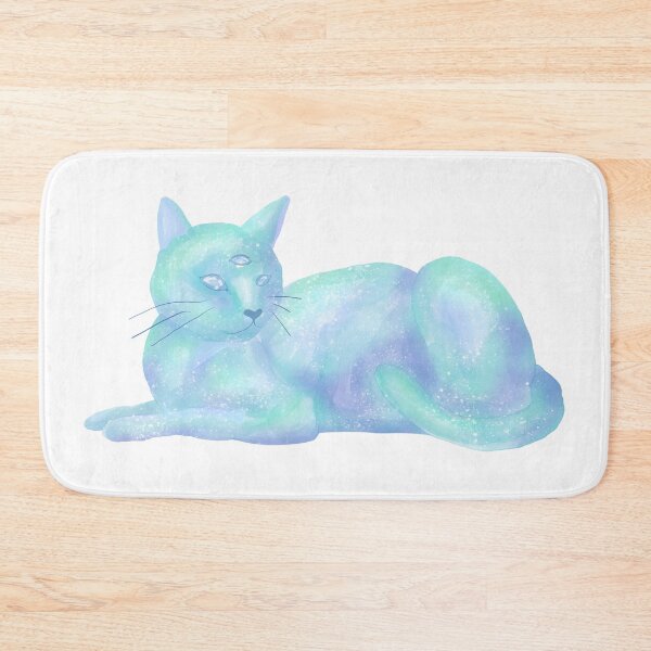 Item preview, Blue Galaxy Cat designed and sold by HavenAlethea.