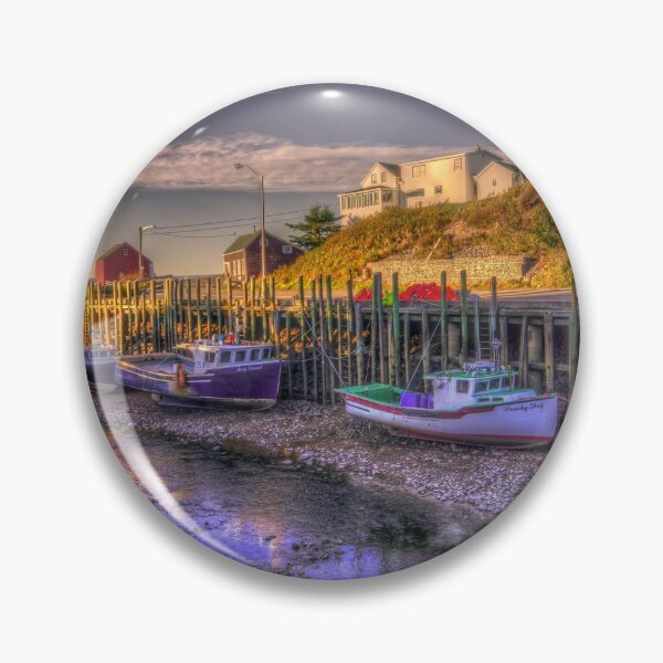 Item preview, Low Tide at Halls Harbour designed and sold by Connellphoto.