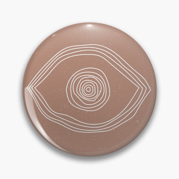 Item preview, Organic Modern Evil Eye Print designed and sold by ELoganDesigns.