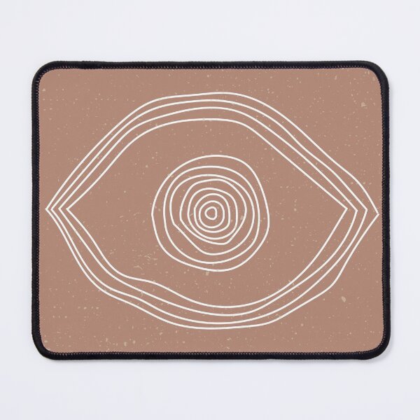 Item preview, Organic Modern Evil Eye Print designed and sold by ELoganDesigns.
