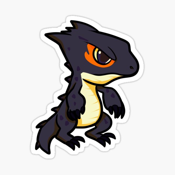 Item preview, Red eyed crocodile skink designed and sold by SmokingSheep.