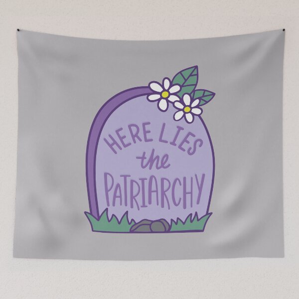 Item preview, Here Lies Patriarchy - Activism Millennial Funny designed and sold by Kit Cronk.