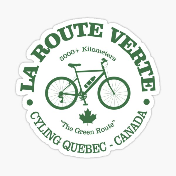 Item preview, La Route Verte (cycling) designed and sold by curranmorgan.