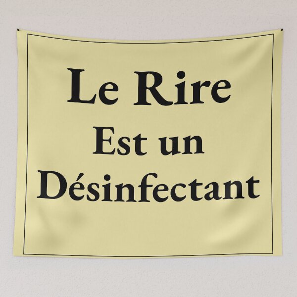 Item preview, Laughter is a Disinfectant designed and sold by JokersFactory.