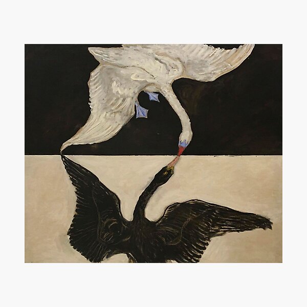 Artikelvorschau, Hilma af Klint – Der Schwan, Nr. 01, Gruppe IX-SUW entworfen und verkauft von kinsley45.
