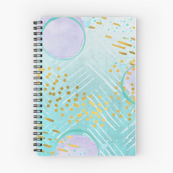 Aperçu de l'œuvre Imprimé or bleu et violet créée et vendue par creativeDaphne.