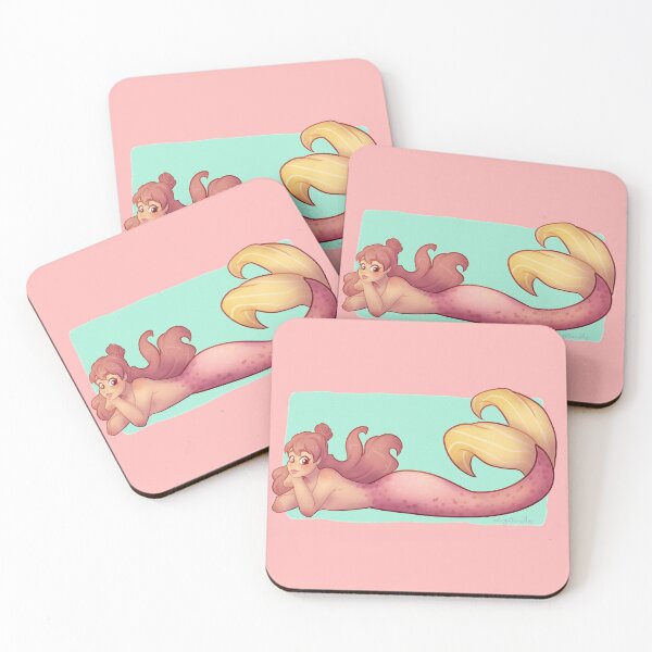 Item preview, Coral Mermaid designed and sold by Kelcey Schendel.