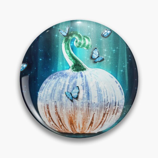 Item preview, Enchanted Forest, Butterflies and Crystal Pumpkin Halloween  designed and sold by Jolly-Yosei.