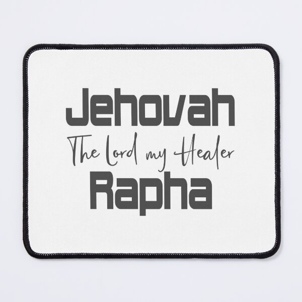 Item preview, Christian Design - Jehovah Rapha, The Lord my Healer designed and sold by simplydesignart.