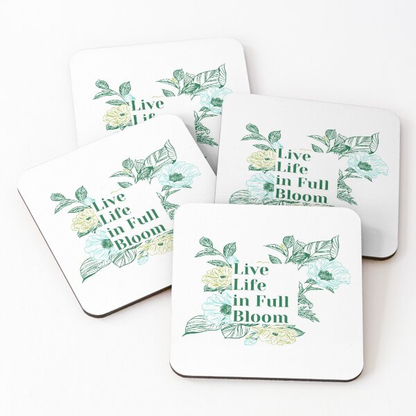 Item preview, LIVE LIFE IN FULL BLOOM AUTUMN designed and sold by wildwhimsical.