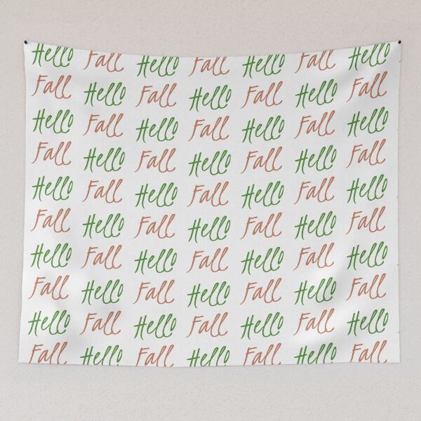 Item preview, Hello Fall designed and sold by GL Digital Artwork .