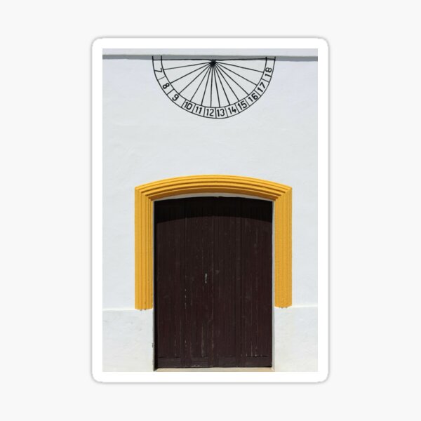 ask the sundial Sticker