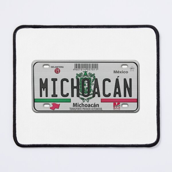 Item preview, Michoacan License Plate Embroidery Effect Design designed and sold by Ulises3.