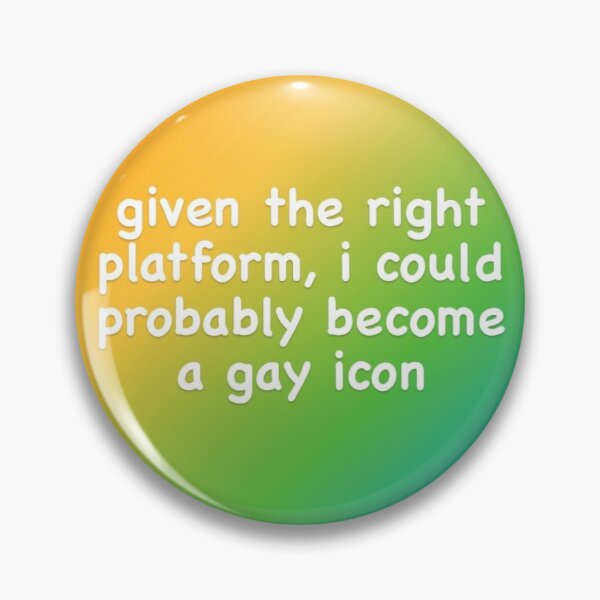 Item preview, Gay Icon designed and sold by CountSwagula.