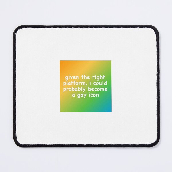 Item preview, Gay Icon designed and sold by CountSwagula.