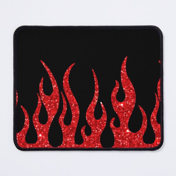 Item preview, red glitter flames designed and sold by jeanlouise.