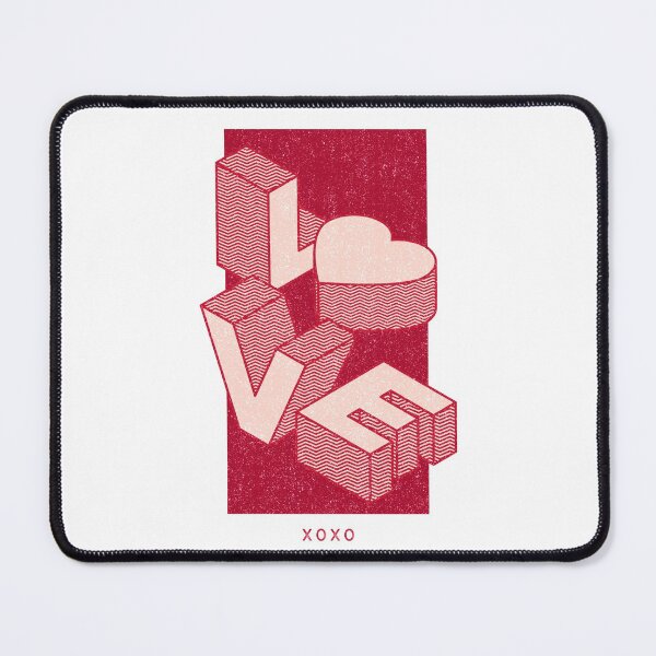 Item preview, Love In 3d Block Letters - Love XOXO designed and sold by molamode.