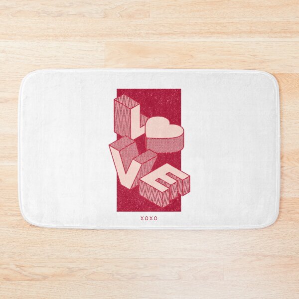 Item preview, Love In 3d Block Letters - Love XOXO designed and sold by molamode.