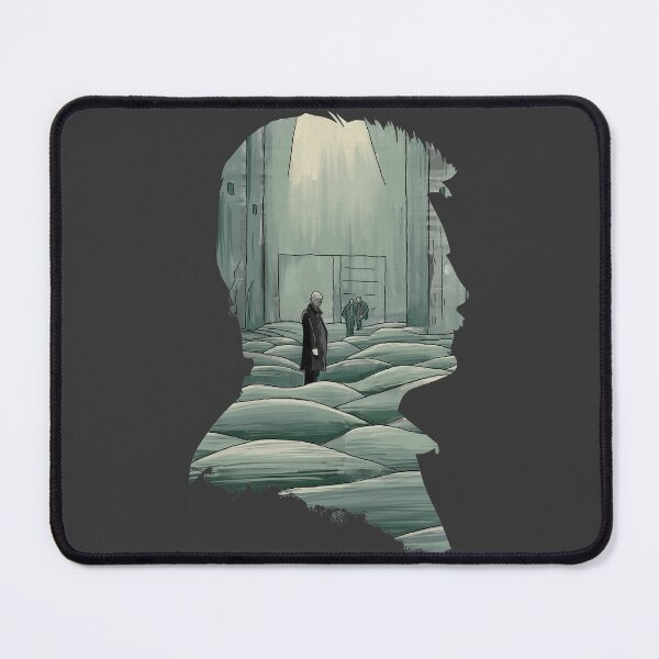 Artikelvorschau, Andrei Tarkovsky Silhouette Collage Illustration entworfen und verkauft von burrotees.
