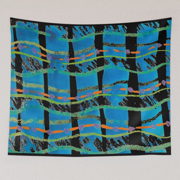 Item preview, Neon Plaid/ Black designed and sold by Karen Eutemey.