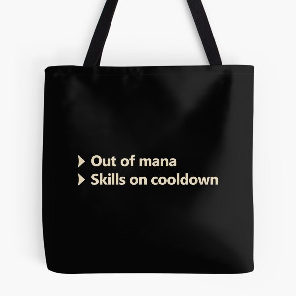 Item preview, Dota 2: Out of mana, Skills on cooldown designed and sold by rytsullivan.