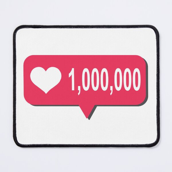 Item preview, 1 Million Likes designed and sold by Smartalb.