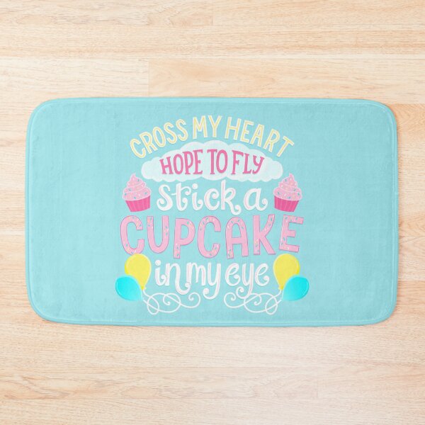 Item preview, Pony Pinkie Promise - Lettering Quote Cupcake designed and sold by Kit Cronk.