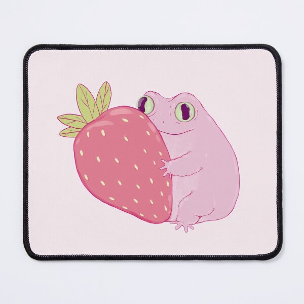 Item preview, Cute Strawberry Frog designed and sold by elevenkivi.