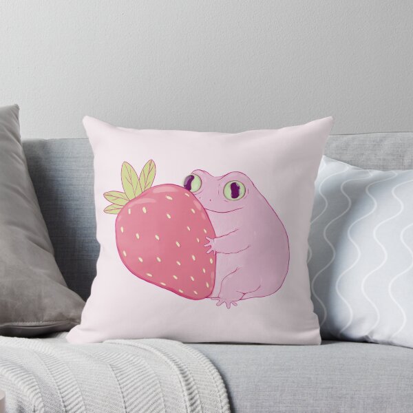 Item preview, Cute Strawberry Frog designed and sold by elevenkivi.