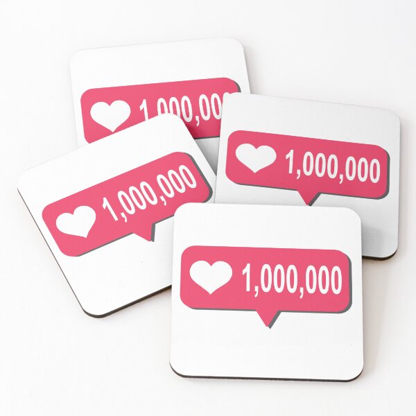 Item preview, 1 Million Likes designed and sold by Smartalb.
