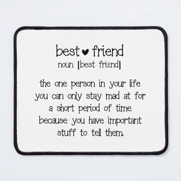 Item preview, Best Friend Definintion designed and sold by Jenn Graham.
