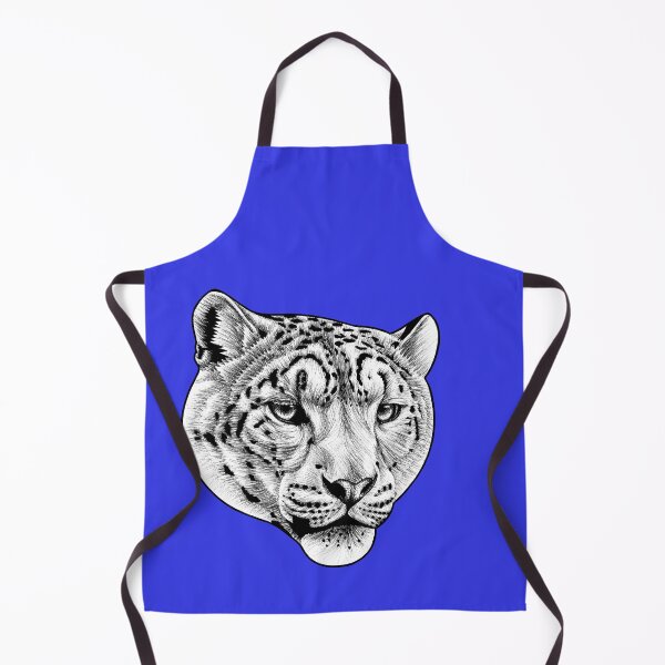 Item preview, Snow Leopard - blue designed and sold by LorenDowding.