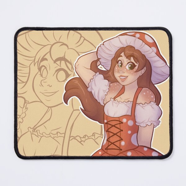 Item preview, Mushroom Girl designed and sold by Kelcey Schendel.