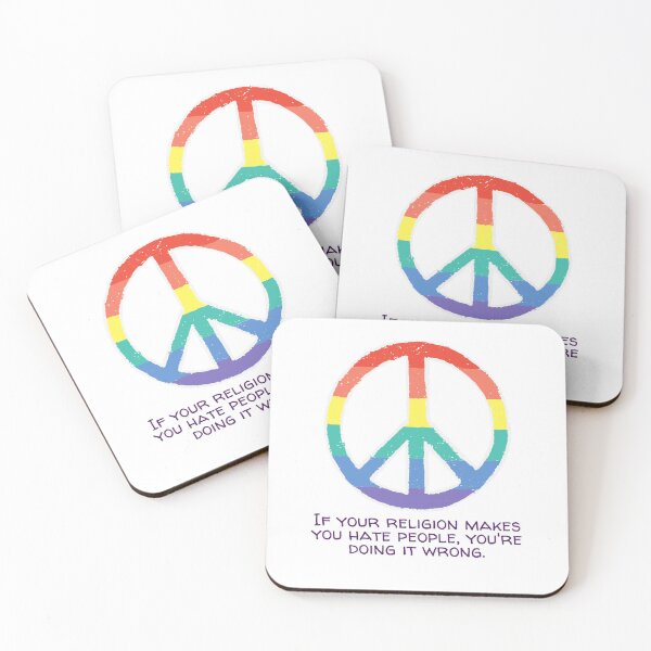 Item preview, If your religion makes you hate people, you're doing it wrong. designed and sold by MadlyJayne.