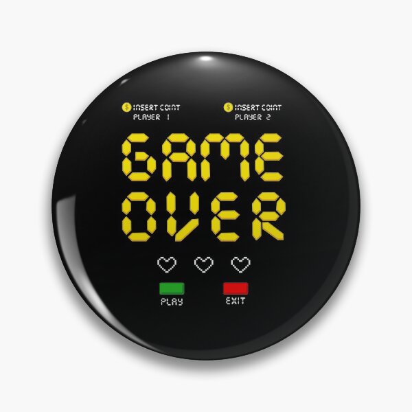 Item preview, Game over designed and sold by wineDsign.