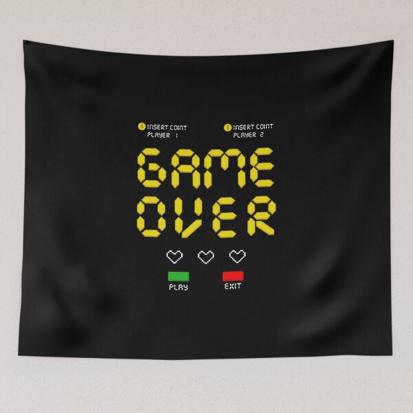 Item preview, Game over designed and sold by wineDsign.