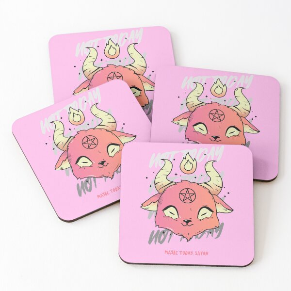 Item preview, Not Today, Maybe Today Satan designed and sold by erinbookdragon.