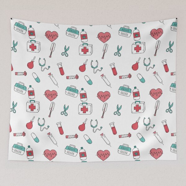 Item preview, Pharmacy medical sticker pack illustration designed and sold by hbnhicham.