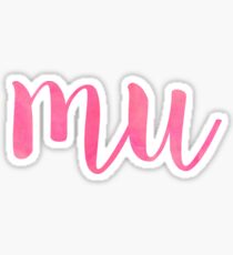 mu pink~~~~ Sticker
