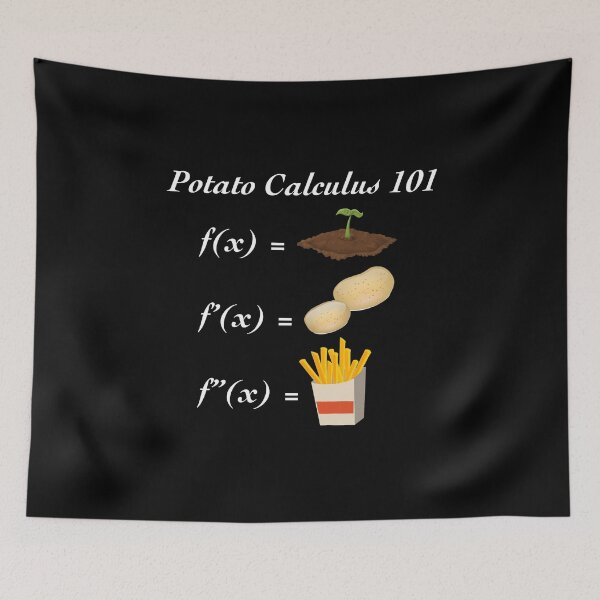 Item preview, Potato Calculus  designed and sold by TheUnknown93.