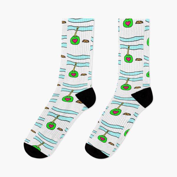 Item preview, Mates, flag and croissants! designed and sold by MacaMacaMaca.
