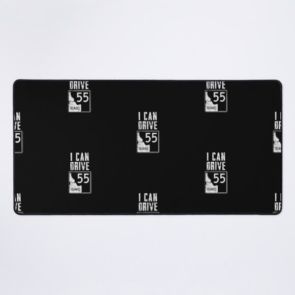 Item preview, I Can Drive Idaho 55 Sign - Black And White designed and sold by twHistory.