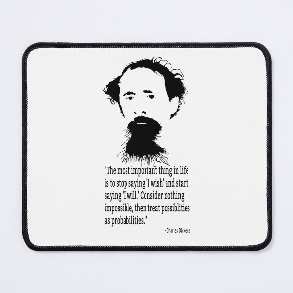 Item preview, Charles Dickens designed and sold by The Dead Writers Circle.