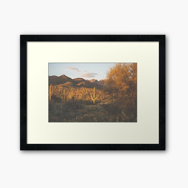 Vista previa del artículo con la obra «Atardecer en el Cañón Sabino», diseñado y vendido por blackbatdesigns.